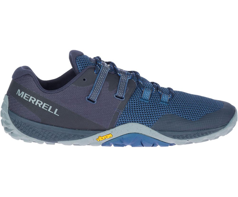 Merrell Sneakers Navy - Trail Glove 6 - Mens 30BEAYGUV